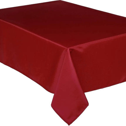 Atmosphera Tafelkleed - 240 x 140 cm - rood - Eettafel tafellakens - polyester