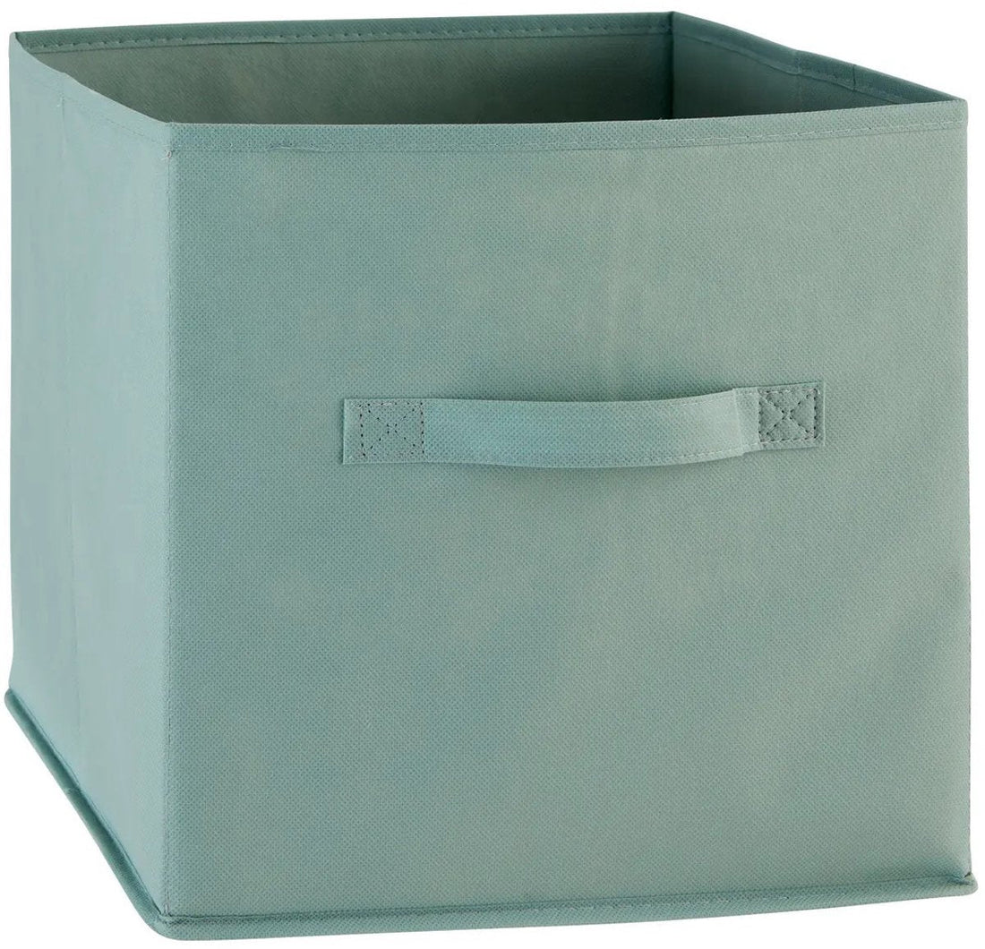 5Five Square Box opbergmand celadongroen – vakkenkast mand 31 x 31 cm, 29 liter