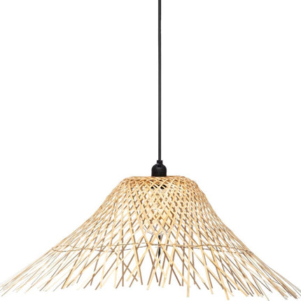 Atmosphera Hängelampe Moxa Bambus - E27, nicht enthalten - Ø76xH27cm - Natur