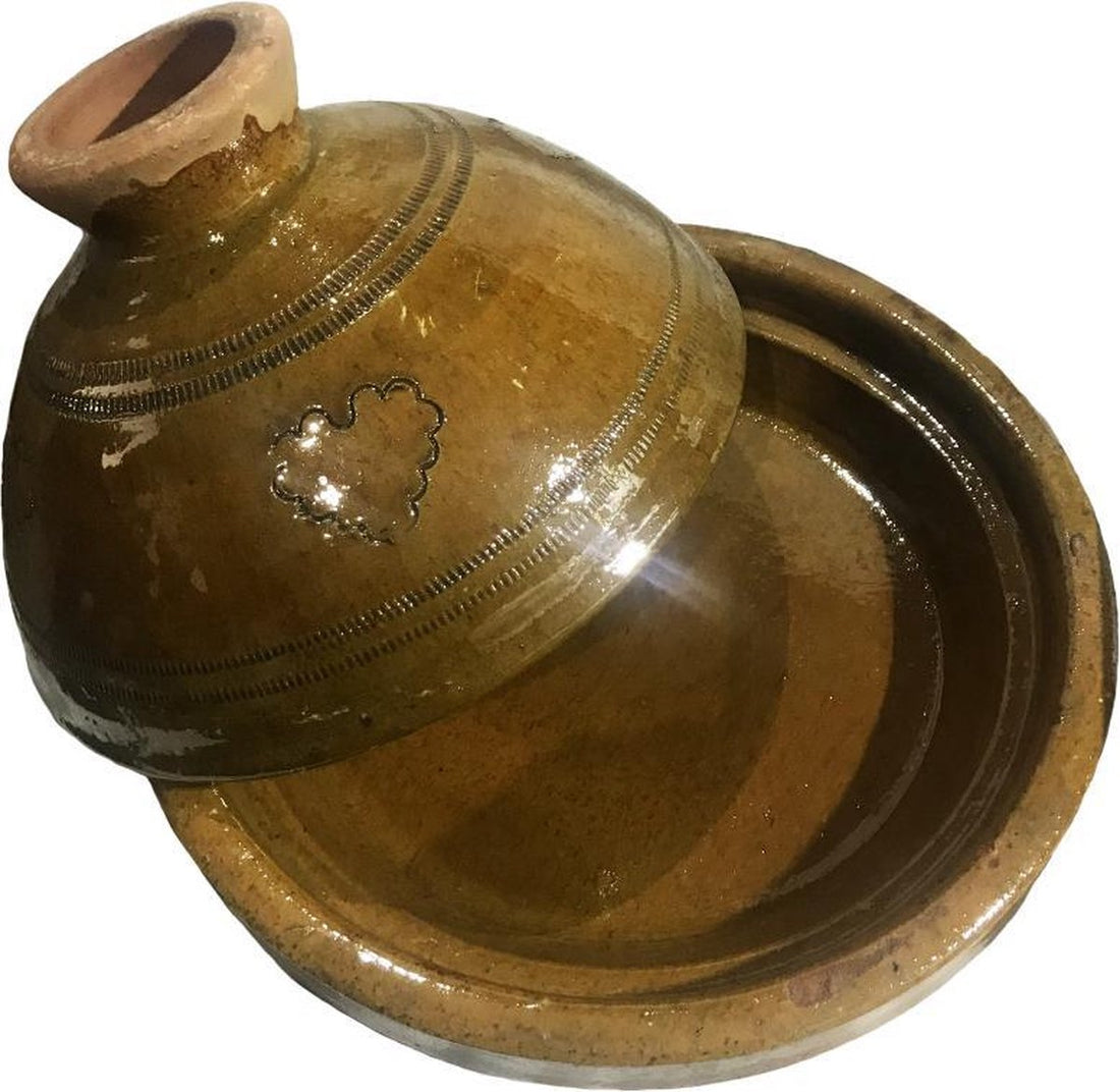 Sahara Tiznit authentic earthenware tagine - Ø 35 cm