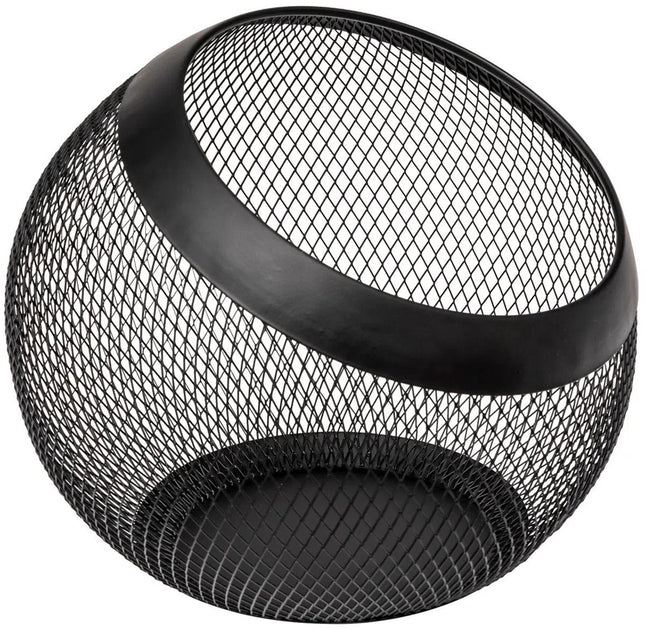5Five Kaffeepads/Kapselhalter - Drahtmetall - 24 x 21 cm - für 70 Kapseln - schwarz - rund