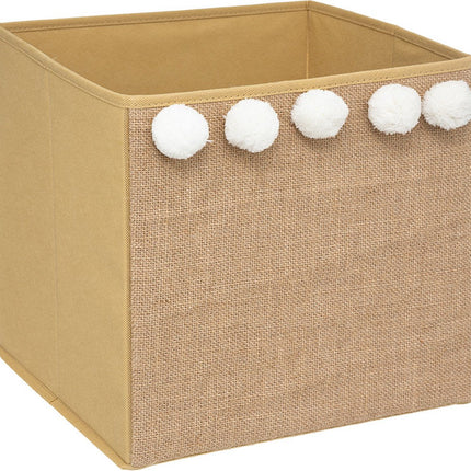 Atmosphera Kindermand opvouwbaar 29 x 29 cm bruin