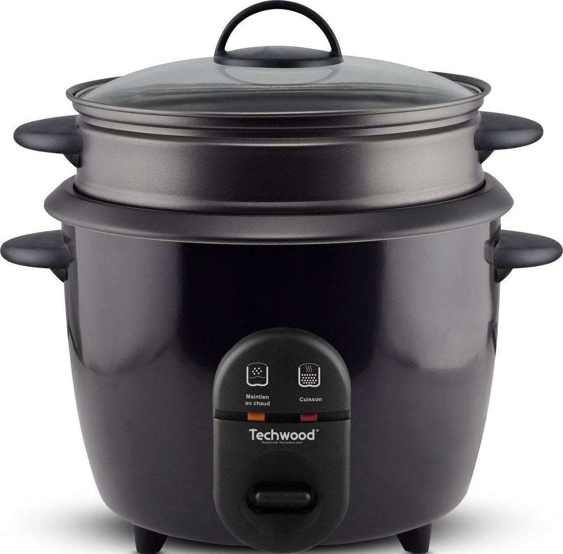 Techwood 1826 - Rice Cooker - Steamer - 2-in-1 - 1.8 L
