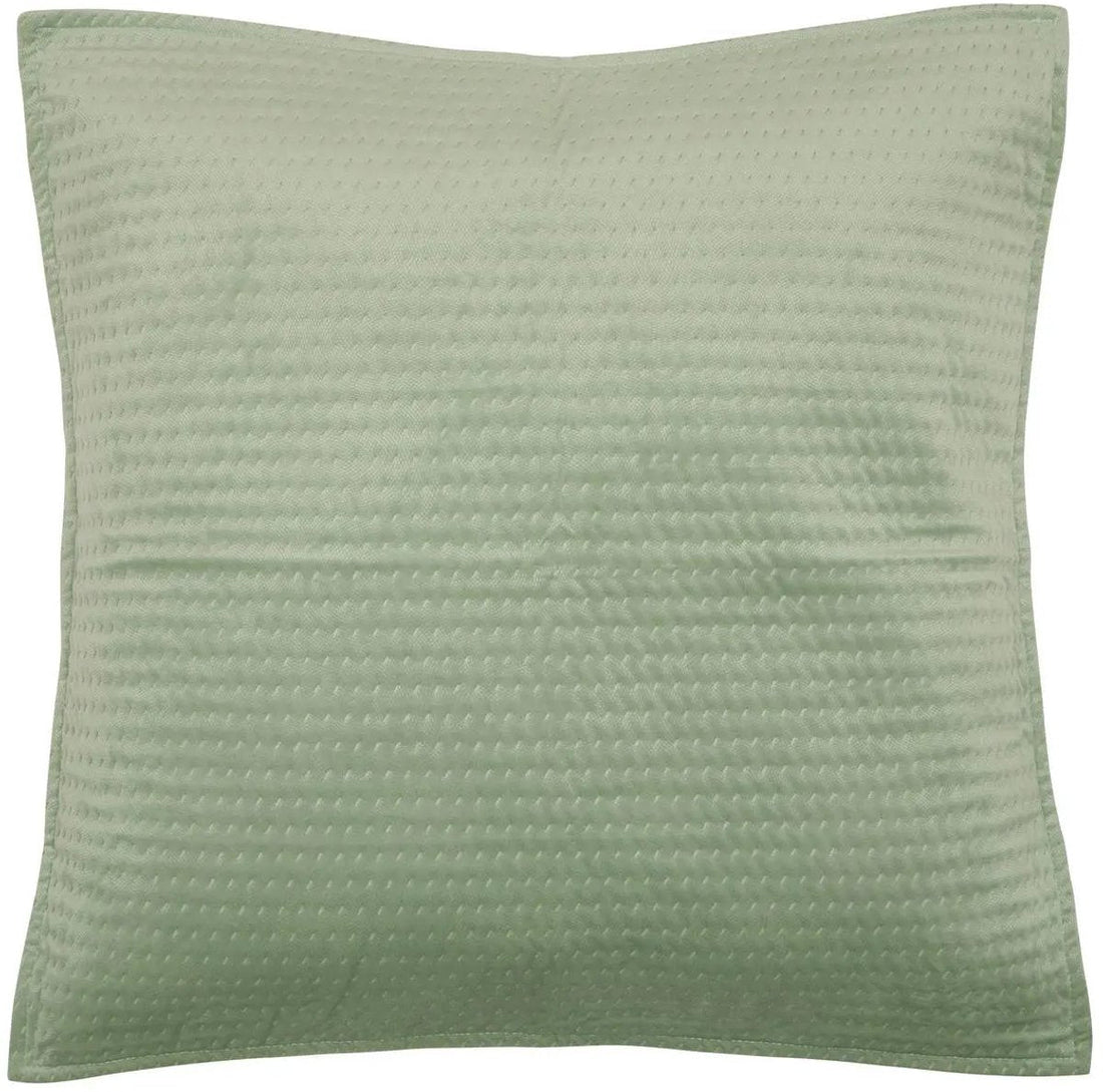 Beddensprei Lilou 240 x 260 cm – celadon groen, met 2 kussenslopen – foto 6