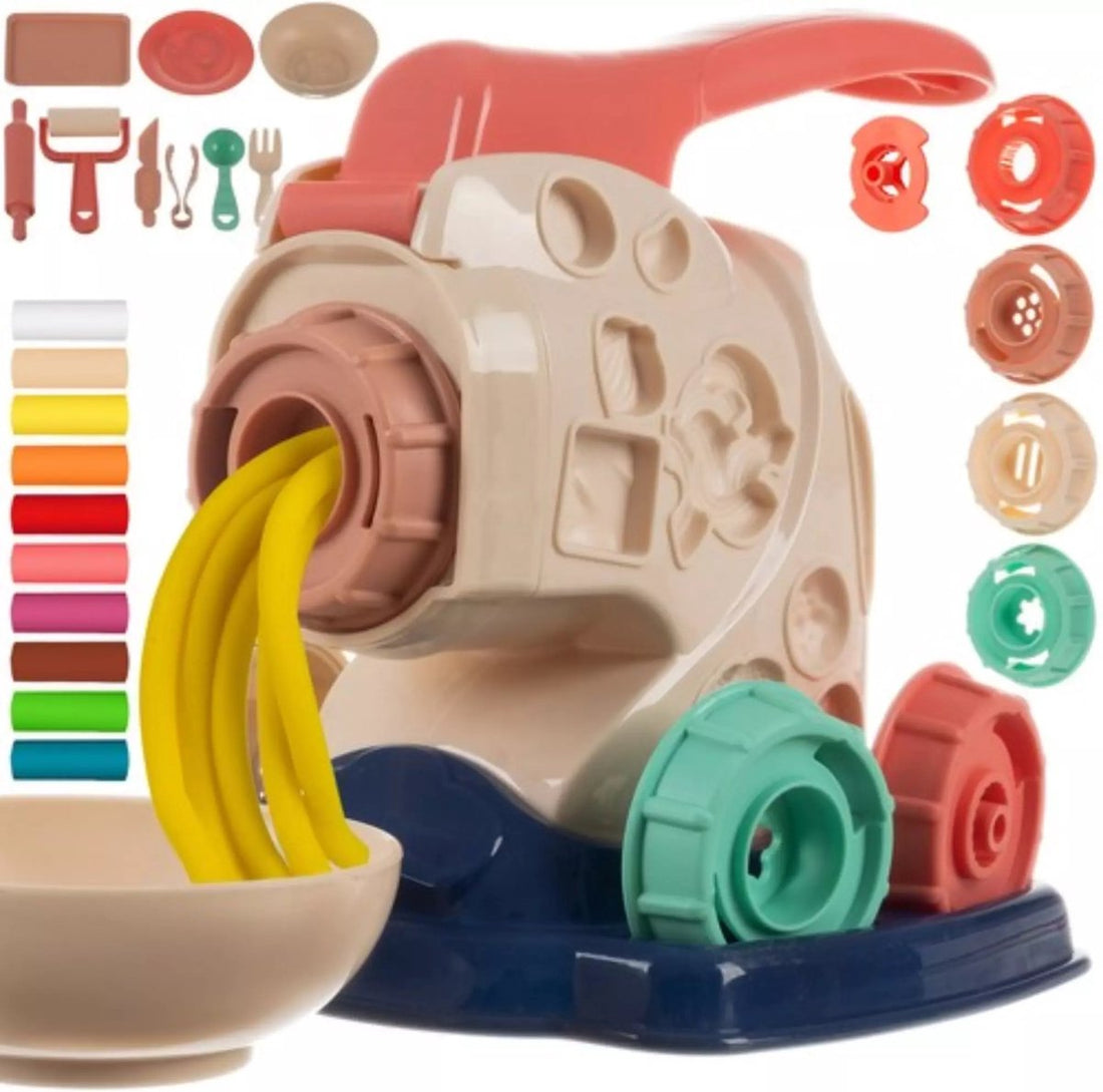 Kruzzel Grand kit d'extrudeuse de pâte à modeler - Stimulez la créativité des enfants