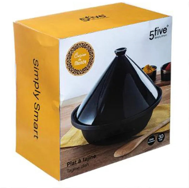 Tajine „Keramik“ 30cm Schwarz