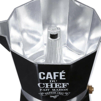 Italienische Kaffeemaschine Espressokocher 6 Tassen