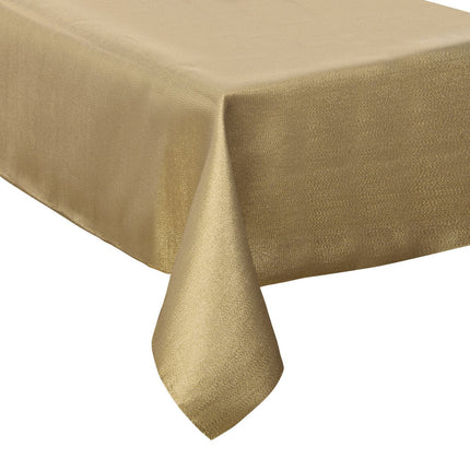 Atmosphera - Tafelkleed gouden glitters - 140 x 360 cm - polyester
