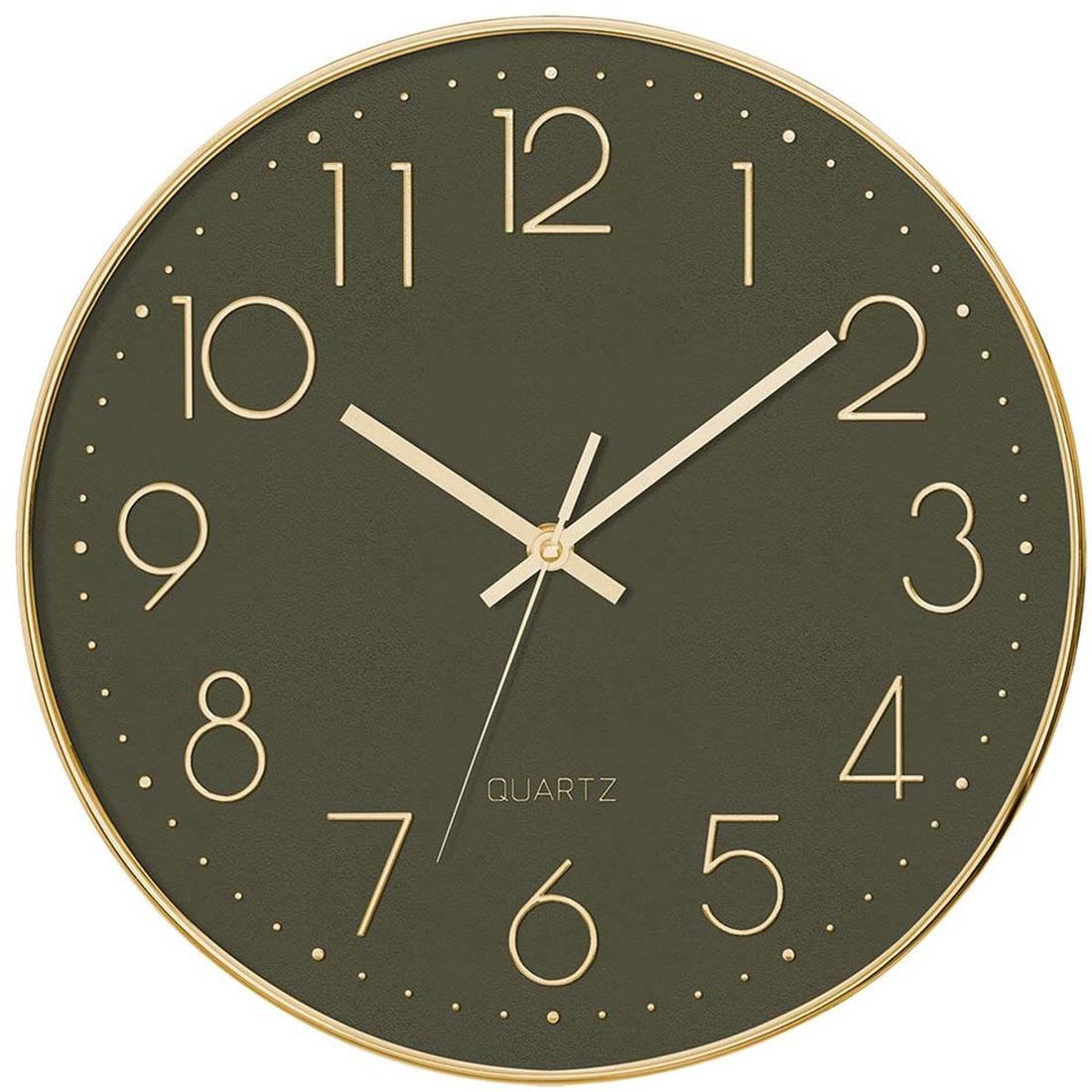 Horloge murale Ø 30 cm Astin Vert