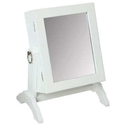 Tafel sieradenkast met spiegel