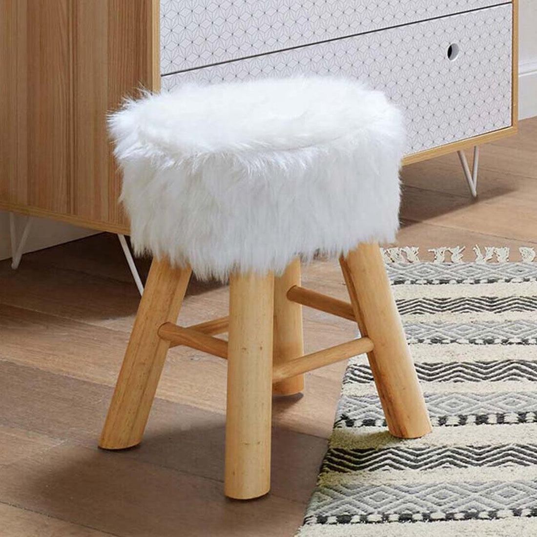 Brilly Stool White