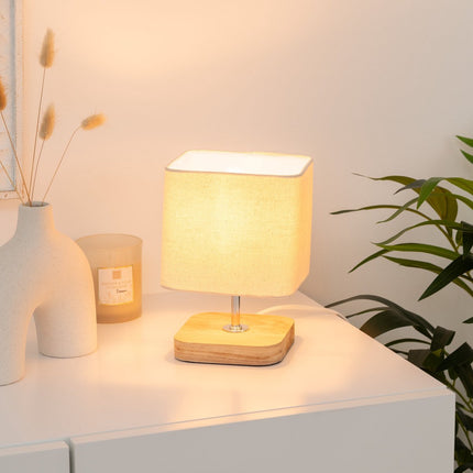 Pin Toxey Rechte Lampe - Elfenbein - H 21 cm