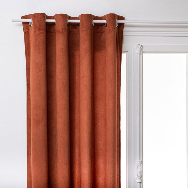 Atmosphera - Vorhänge - 140x260cm - Verdunkelnd - Terracotta