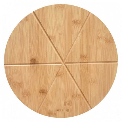 PIZZABRETT HOLZPLATTE 35CM KINGHOFF KH-1565
