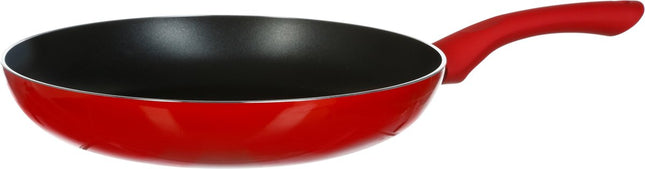 Secret de Gourmet - Bratpfanne - Für alle Kochfelder/Wärmequellen geeignet - rot/schwarz - Ø 26 cm