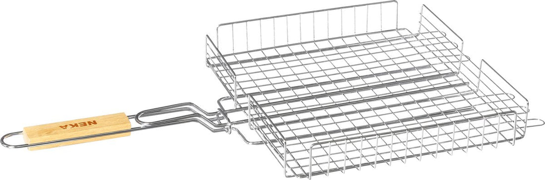 Panier de cuisson pour barbecue 63 cm - Grilles à hamburger pour barbecue