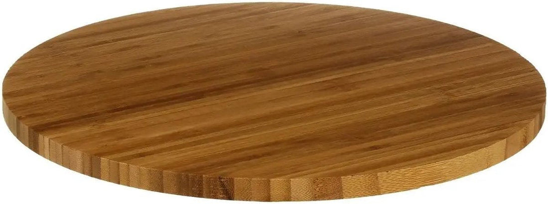 Plateau tournant de service Secret de Gourmet pour amuses-bouches - Bambou - D35 cm