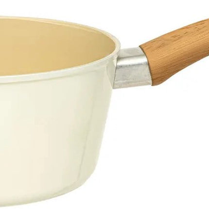 5Five Stielkasserolle Harmony - Alle Wärmequellen - Beige - Ø 16 cm - Bakelitgriff - Aluminium - Stielkasserolle