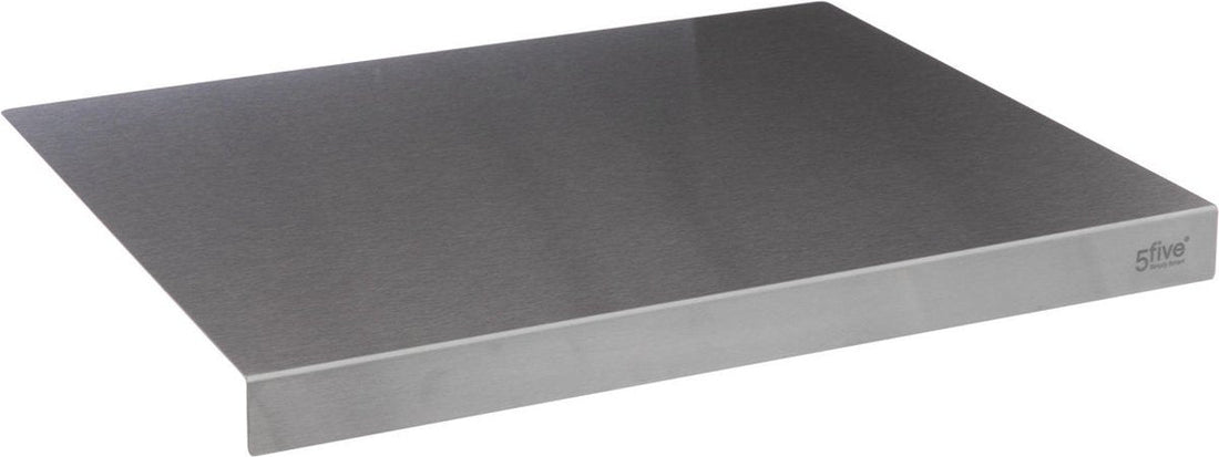 5Five Simply Smart RVS bakplaat met rand – ook snijplank, 50 x 40 cm