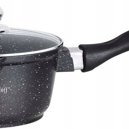 Kinghoff - Steelpan - marmer - 16 cm - 1.3 liter
