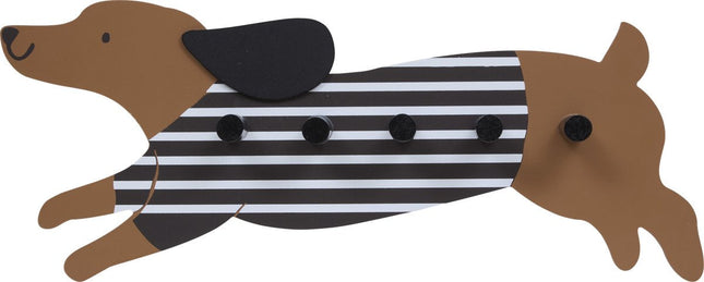 Atmosphera Kids Garderobe mit 5 Haken - 50x20x6cm - Multi