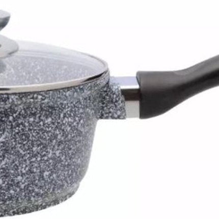 Klausberg 7527 - Steelpan - 16 cm - 1,3 L - marmeren coating