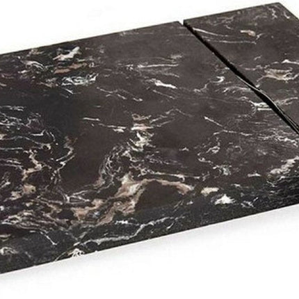 Schneidebrett aus Marmor Schwarz (15 x 1,5 x 22 cm)