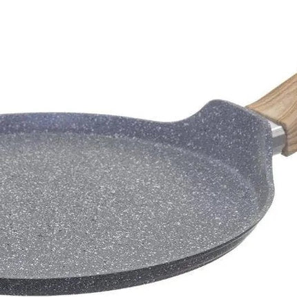 Secret de Gourmet - Pfannkuchenpfanne - Für alle Kochfelder/Wärmequellen geeignet - grau - Ø 28 cm
