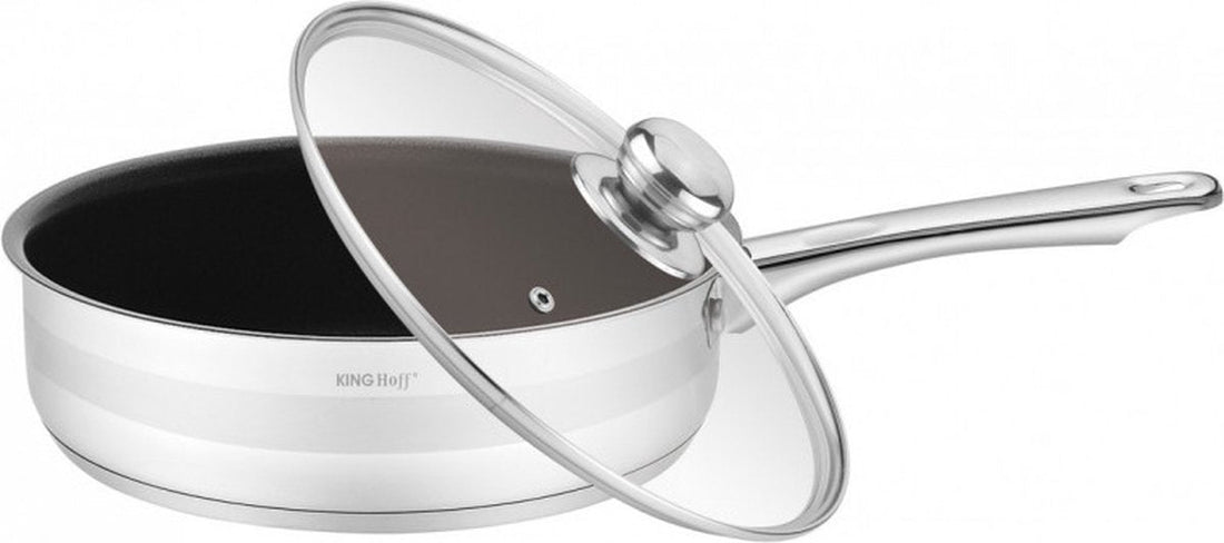 Kinghoff 1572 - Roasting pan with lid - Stainless steel - 20 cm