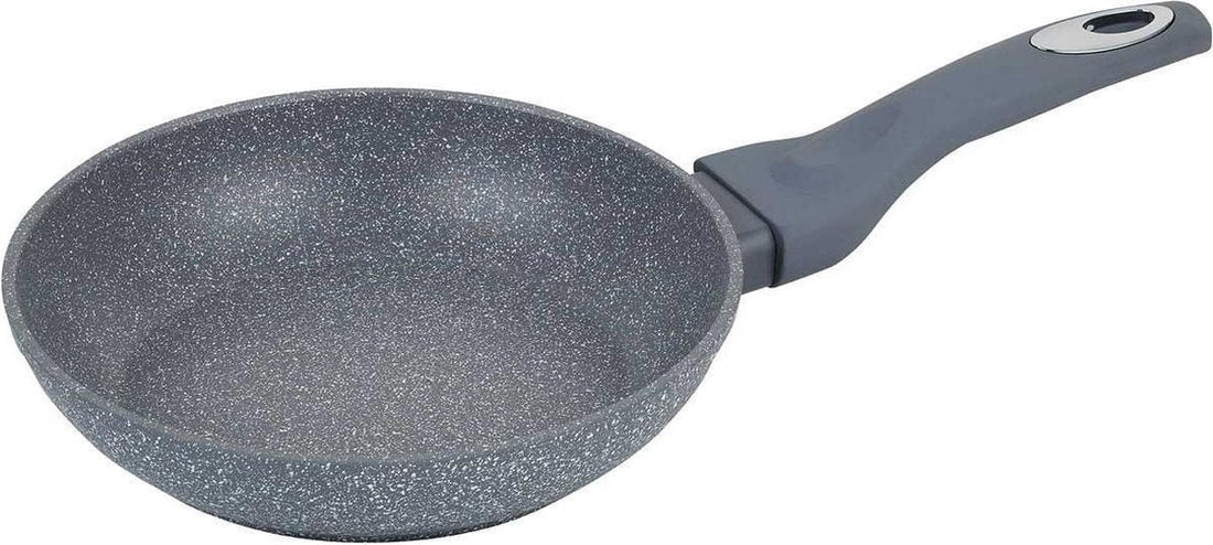 Klausberg 7306 koekenpan met marmeren antiaanbaklaag – Ø18 cm, inductie