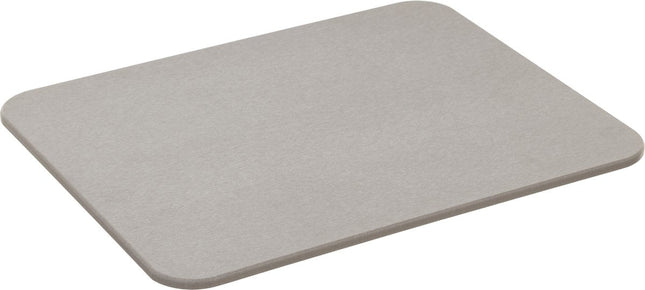 5Five diatomite badmat 35 x 45 cm – waterabsorberende stenen badmat, grijs
