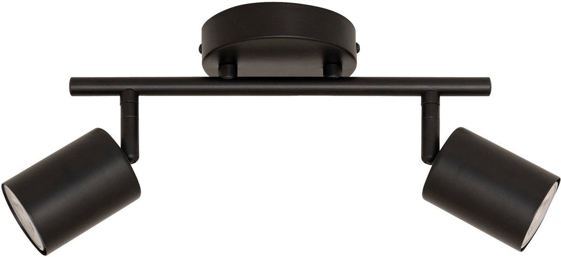 Atmosphera Vico Plafonnier - 28x10x17cm - Noir