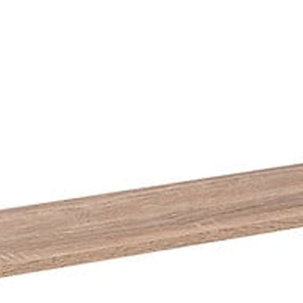 Five Wandregal Aliaj – schwarz/beige – Metall/Holz – 58 x 16 x 15 cm