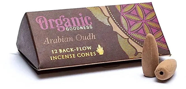 Arabische Oudh backflow wierookkegels – natuurlijk, houtachtige geur