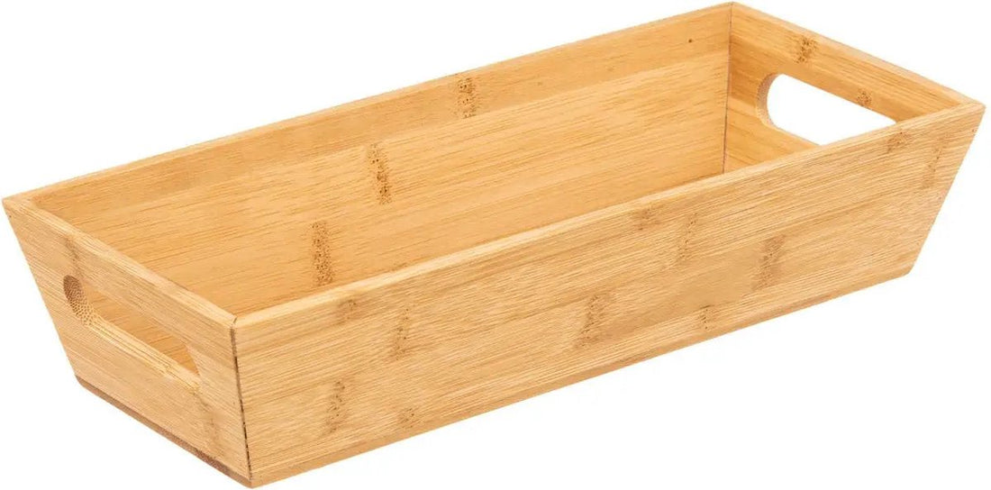 5Five - Panier à pain Classic Bakery - Bambou - rectangulaire - couleur bois - 33 x 14 x 7 cm