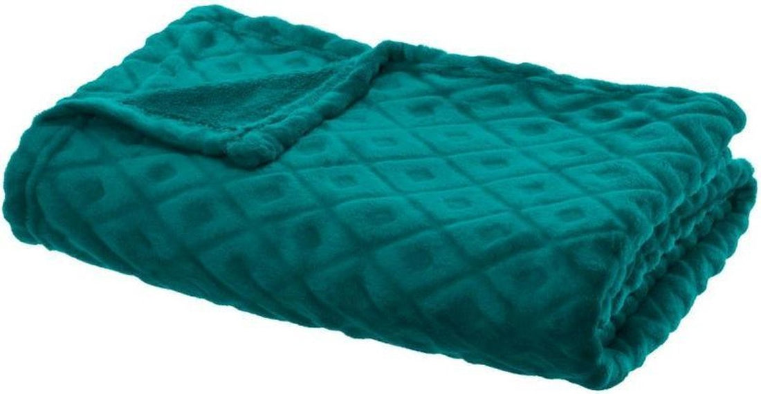 Russle - Plaid vert 125*150cm