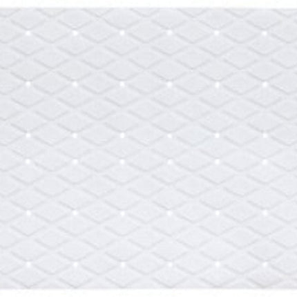 Badematte | Badteppich | Duschmatte | PVC Badematte 70 x 35 cm | Antirutsch | Spülbecken Sehr | Weiß - Antirutsch-Duschmatte