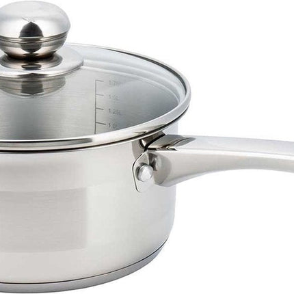 Top Choice - steelpan - rvs - alle warmtebronnen - 18 cm - 2,1 liter