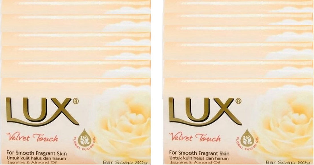 Lux Soap - Velvet Touch - 12 x 80 Grams