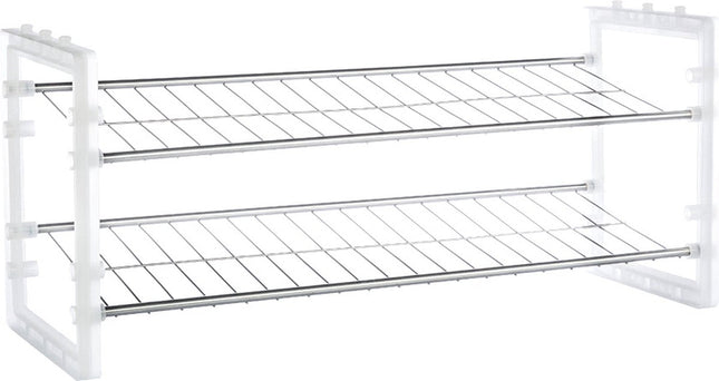 Five® Stapelbares Schuhregal – Weiß – Stapelbar