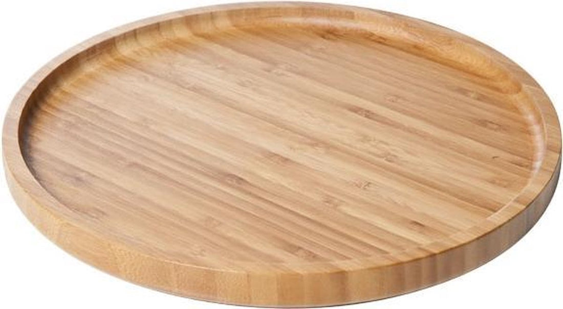 Ronde serveerplank van hout – hapjesplank Ø 28 cm, naturel