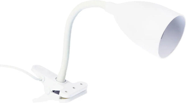 Atmosphera Klemm-Schreibtischlampe - Design Light Classic - Weiß - H43 cm - Leselampe