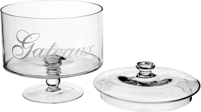 Vorratsglas für Gebäck Glas mit Deckel – 1,8 Liter – Bonbonnieren/Keksdose
