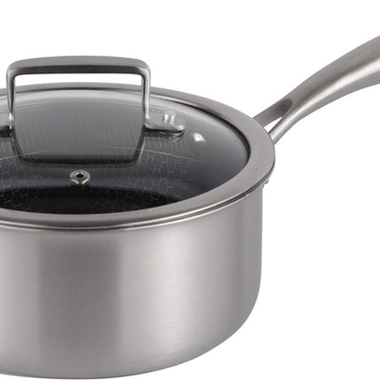 Edënbërg Exclusive Line - Stielkasserolle Keramik - 16 cm - 3-lagige Antihaftbeschichtung