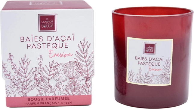 ATMOSPHERA Acai Berries Wassermelone Duftkerze Süßer Duft Saftige Wassermelone Exotische Frische Acai Beeren