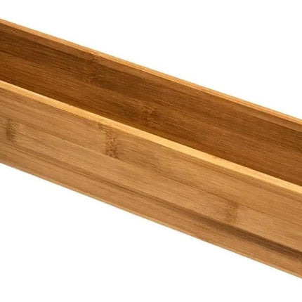 5Five Besteckkasten/Küchenorganizer - 2er Set - 1 Fach - Bambus - 38 x 8 x 7 cm - Schubladenteiler
