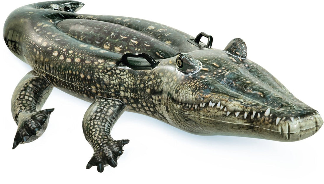 Intex Realistic Gator Ride-On - Age 3+
