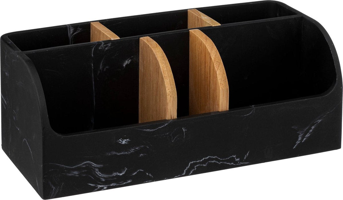 Organiseur de bureau 5Five Léa 26 x 12 x 10 cm - Noir