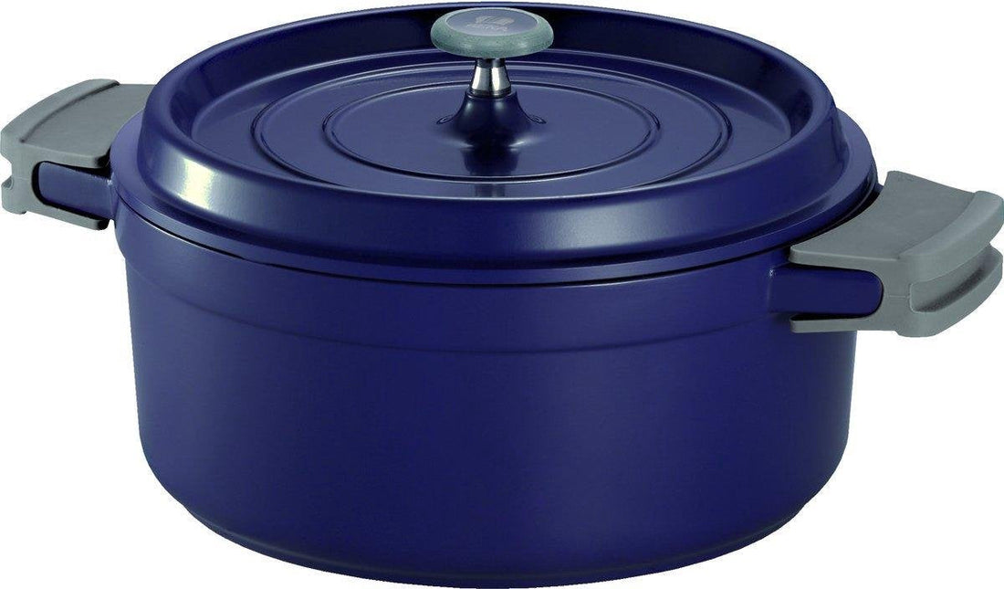 Sauteuse ronde Alva Cook'on - Bleu lavande - Ø 20 cm