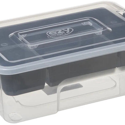 5Five Aufbewahrungs-Sortierbox – 5 Fächer – 30 x 21 x 11 cm – Kunststoff – Aufbewahrungsbox – 5000 ml
